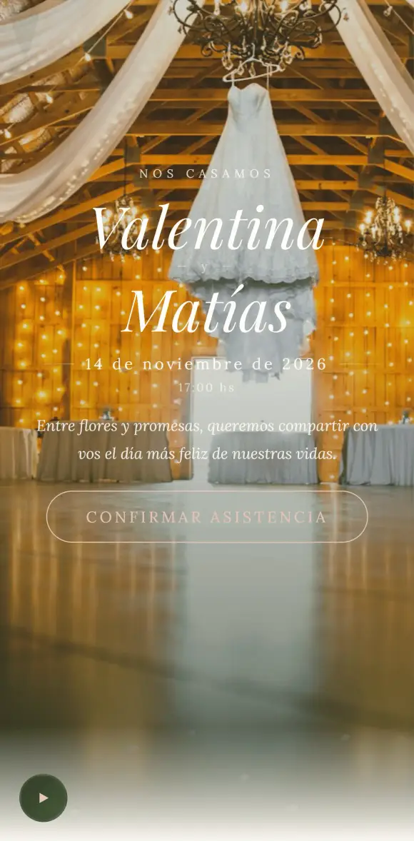 Invitación digital Botanical Elegant