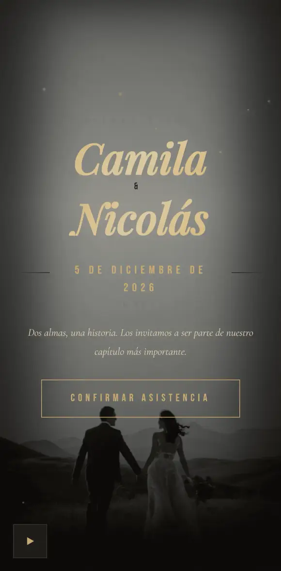 Invitación digital Cinema & Glamour