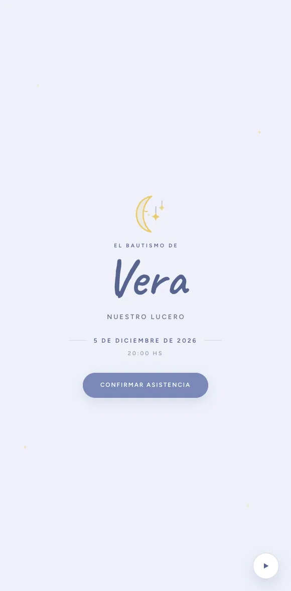 Invitación digital Lunita