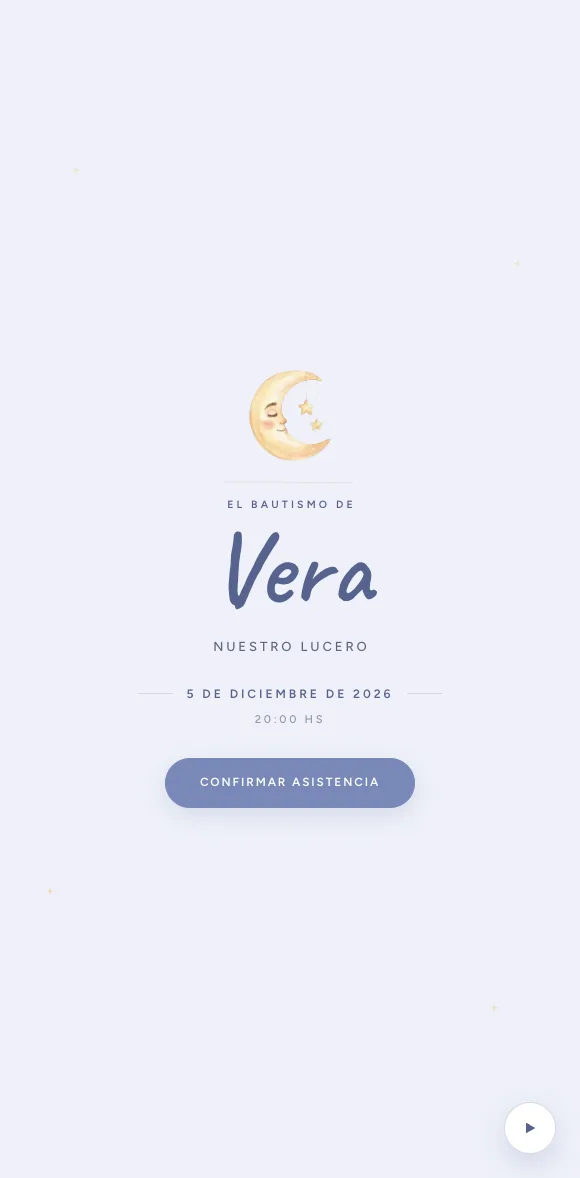 Invitación digital Lunita