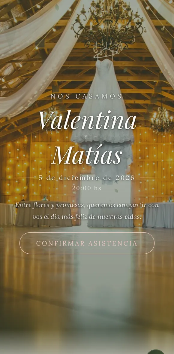Invitación digital Botanical Elegant